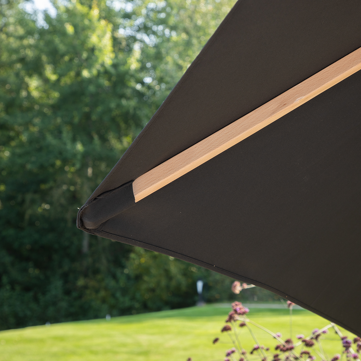 Parasol Edit verstelbaar Zwart