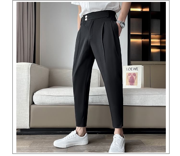 VEAZ - Taps toelopende cropped pantalon