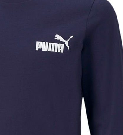 Puma Bluse - Ess Logo - Peacoat