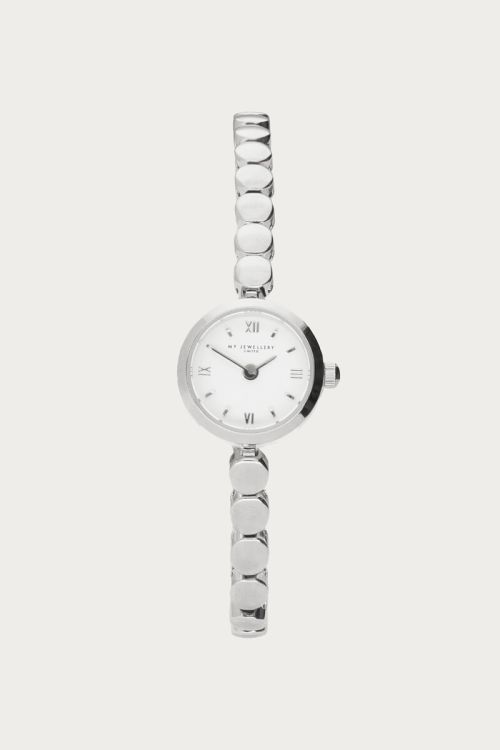 Minimalistische ronde horloge met dots