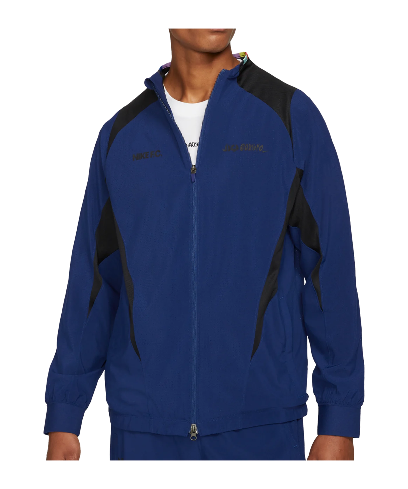 Nike F.C. Joga Bonito Woven Jacke Blau F492