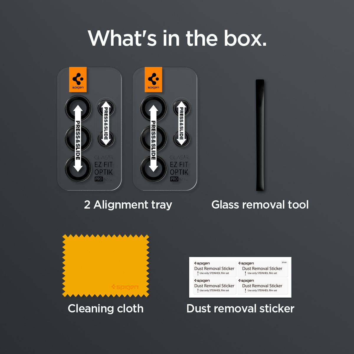 (2er Set) Samsung Galaxy S24 Ultra Glas Tr EZ Fit Optik Pro Kamera Objektiv Protector Panzer Glas Case Friendly mit Rahmen (AGL07425)