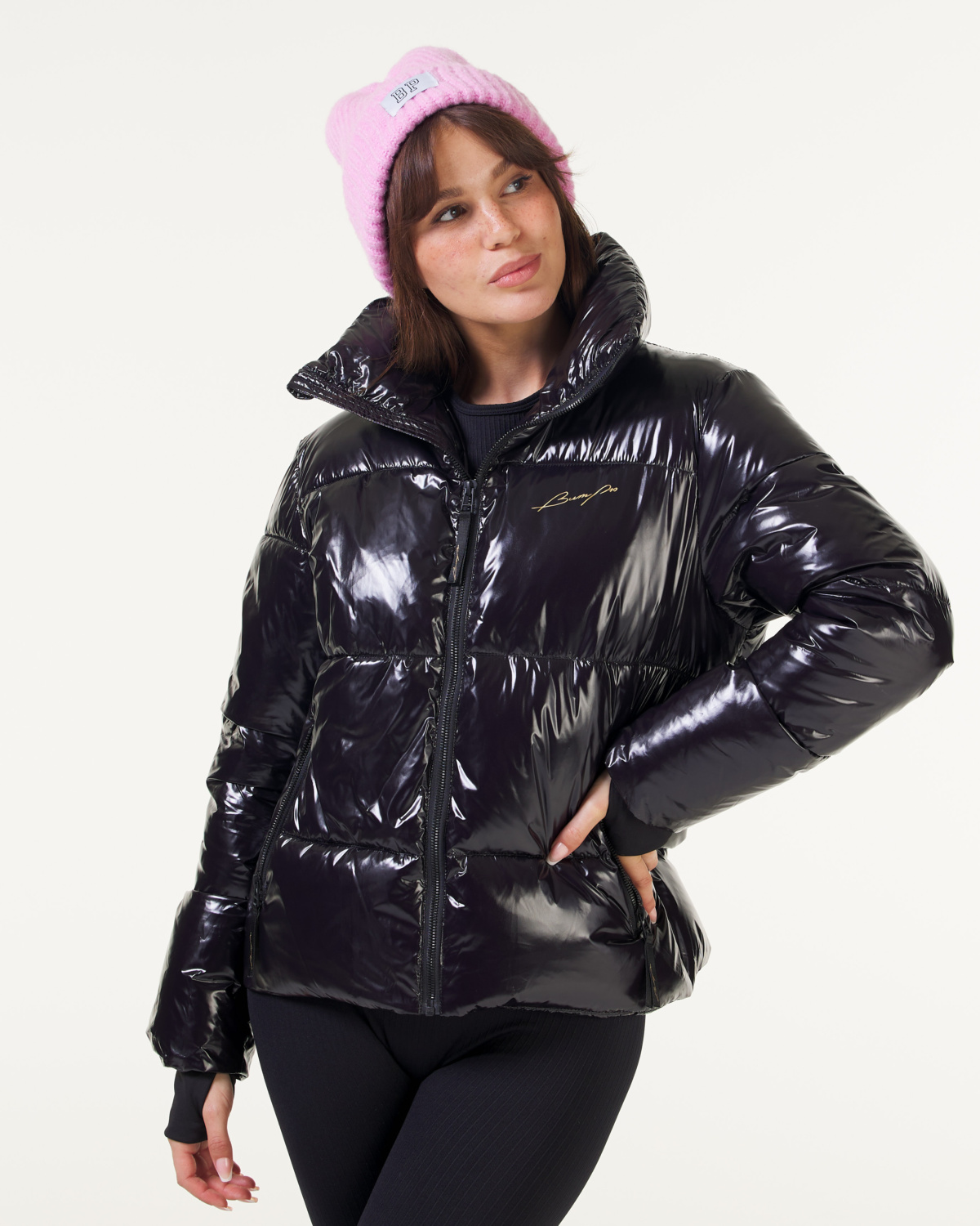 Bumpro On The Go Shiny Jacket Black