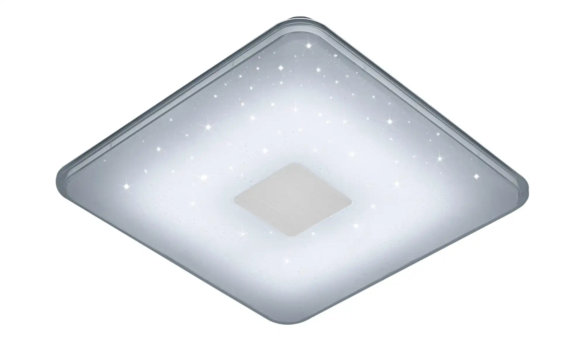 Trio LED-Deckenleuchte, Glas mit Effekt