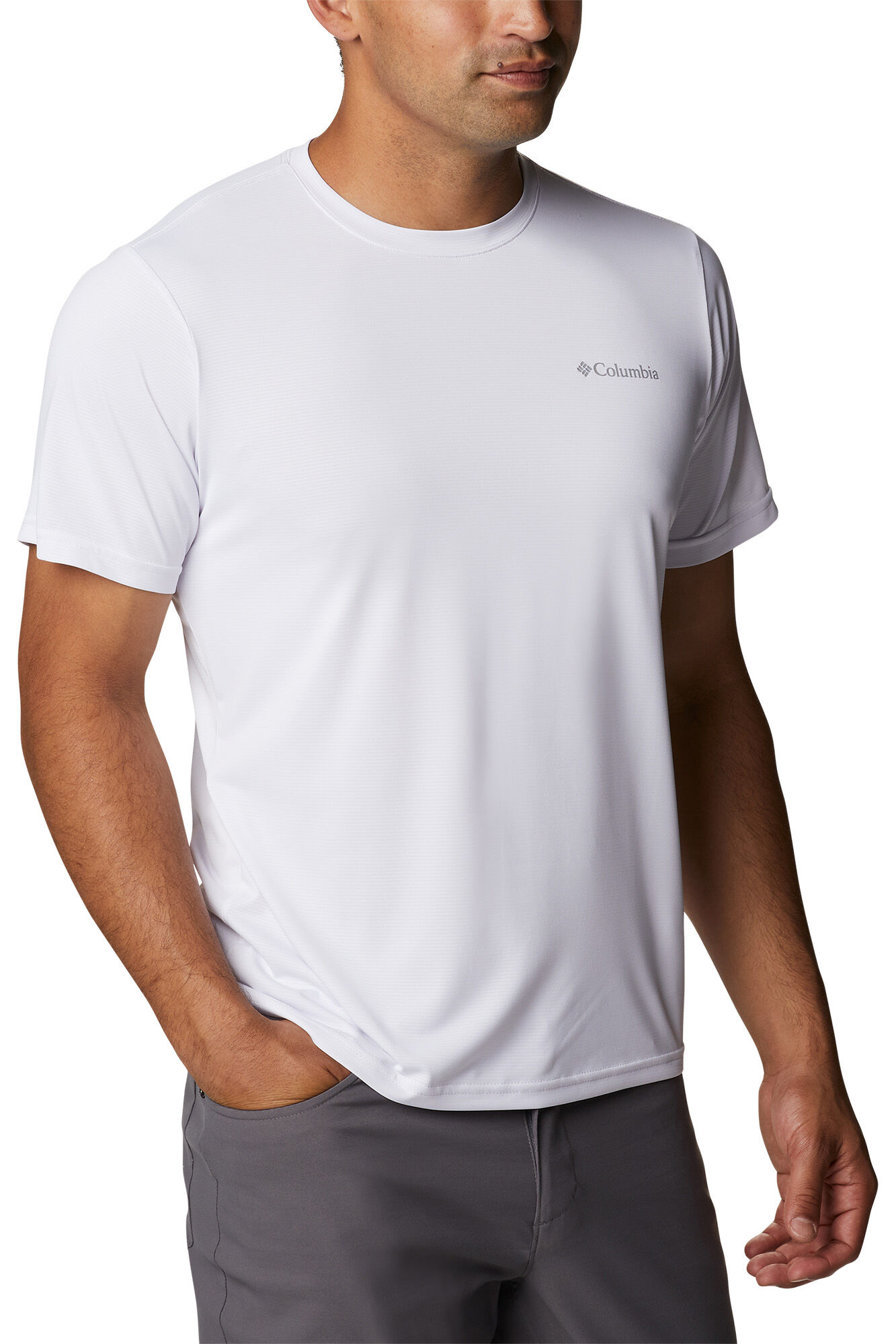 Camiseta técnica Columbia Hike™ - Branca