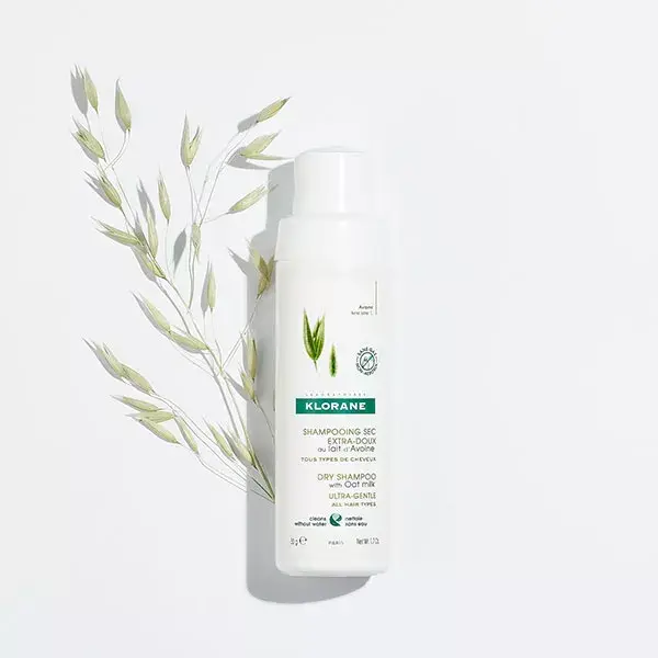 Shampoo a seco extra suave com leite de aveia Klorane 50g