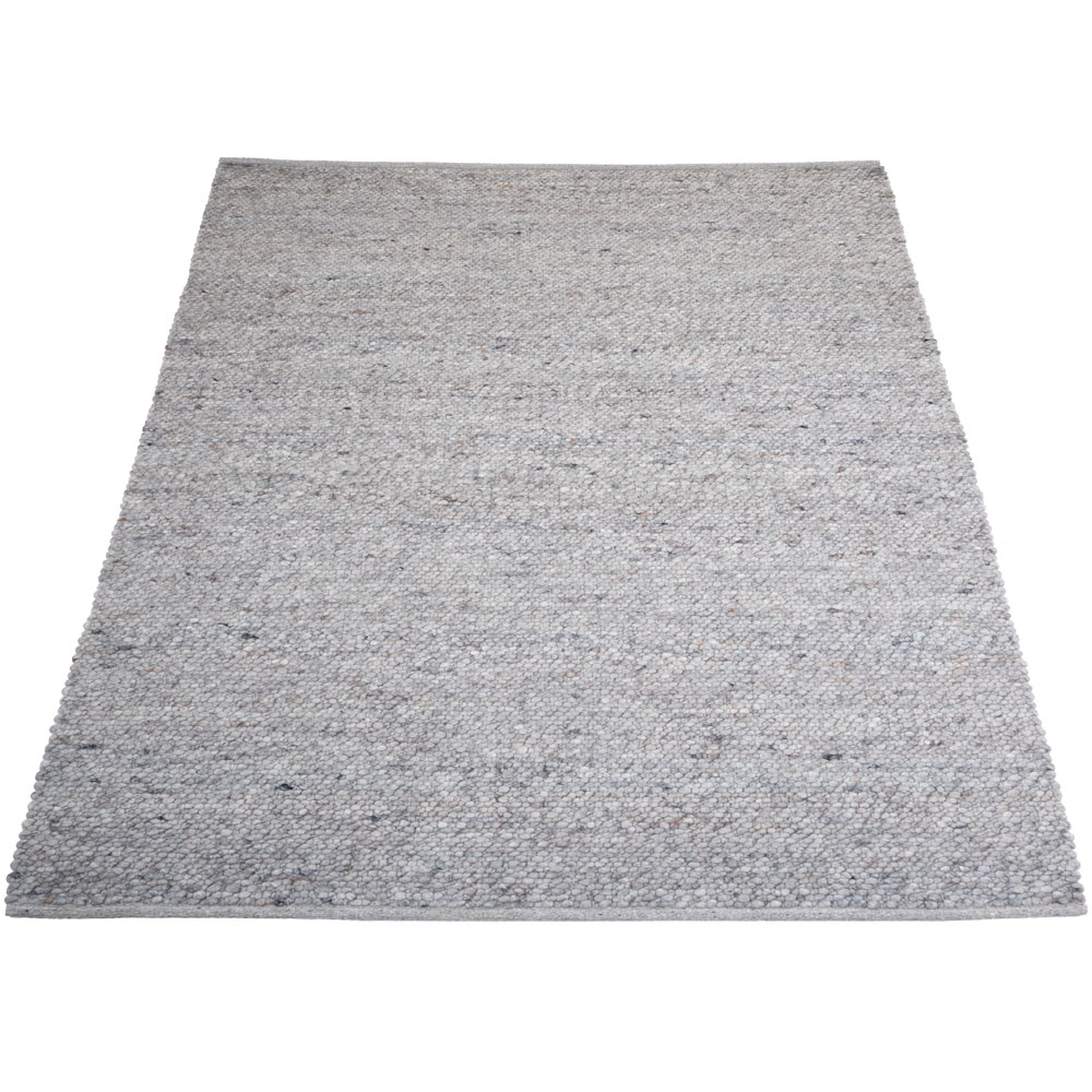 Vloerkleed Stone lichtgrijs 160x230 cm