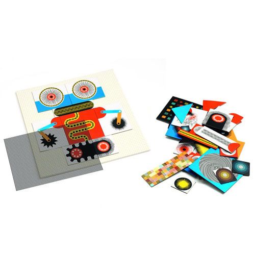 Djeco spel kinoptik robots DJ05611