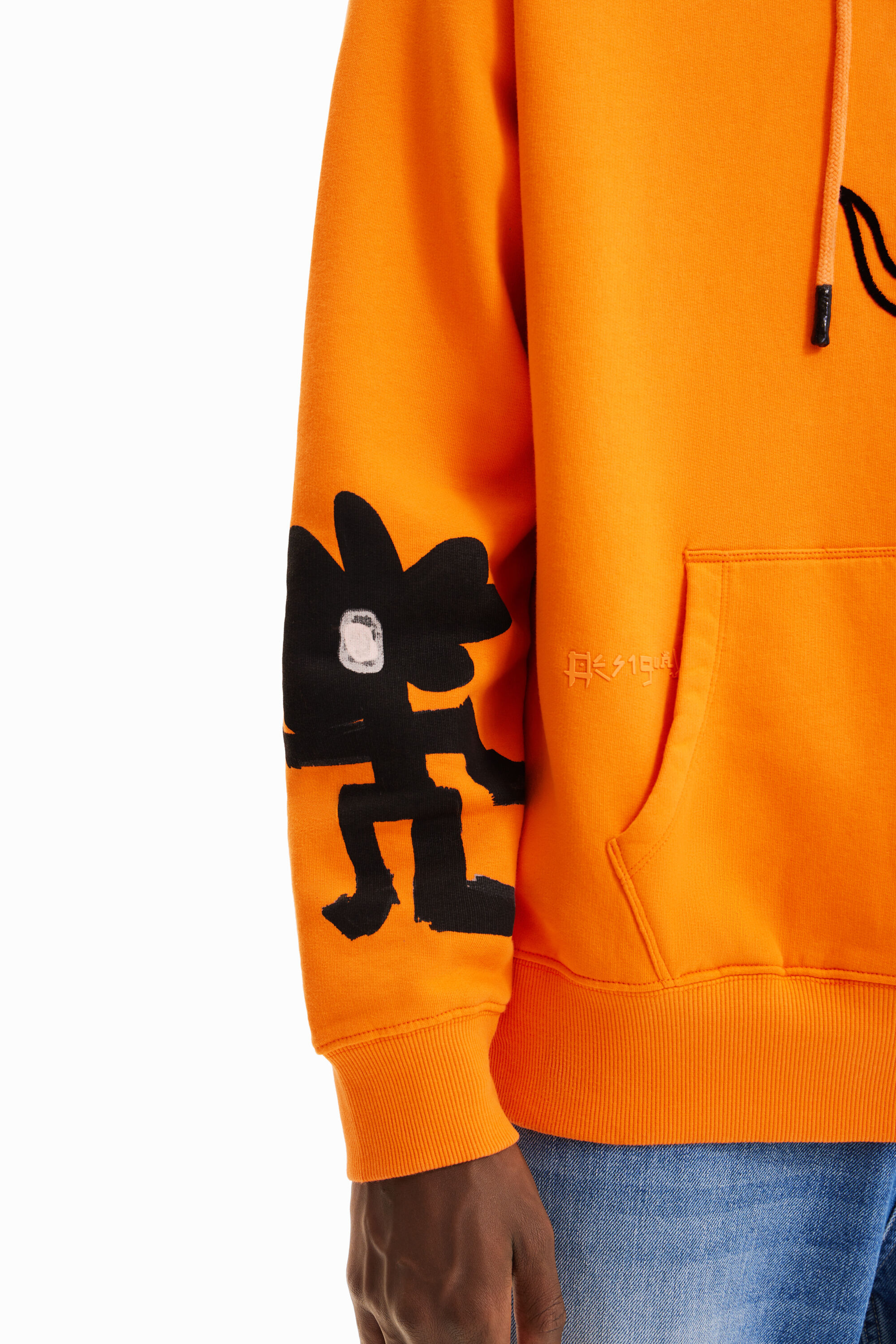 Sweat-shirt fleurs
