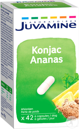 Juvamine Konjac Ananas 42 Gélules