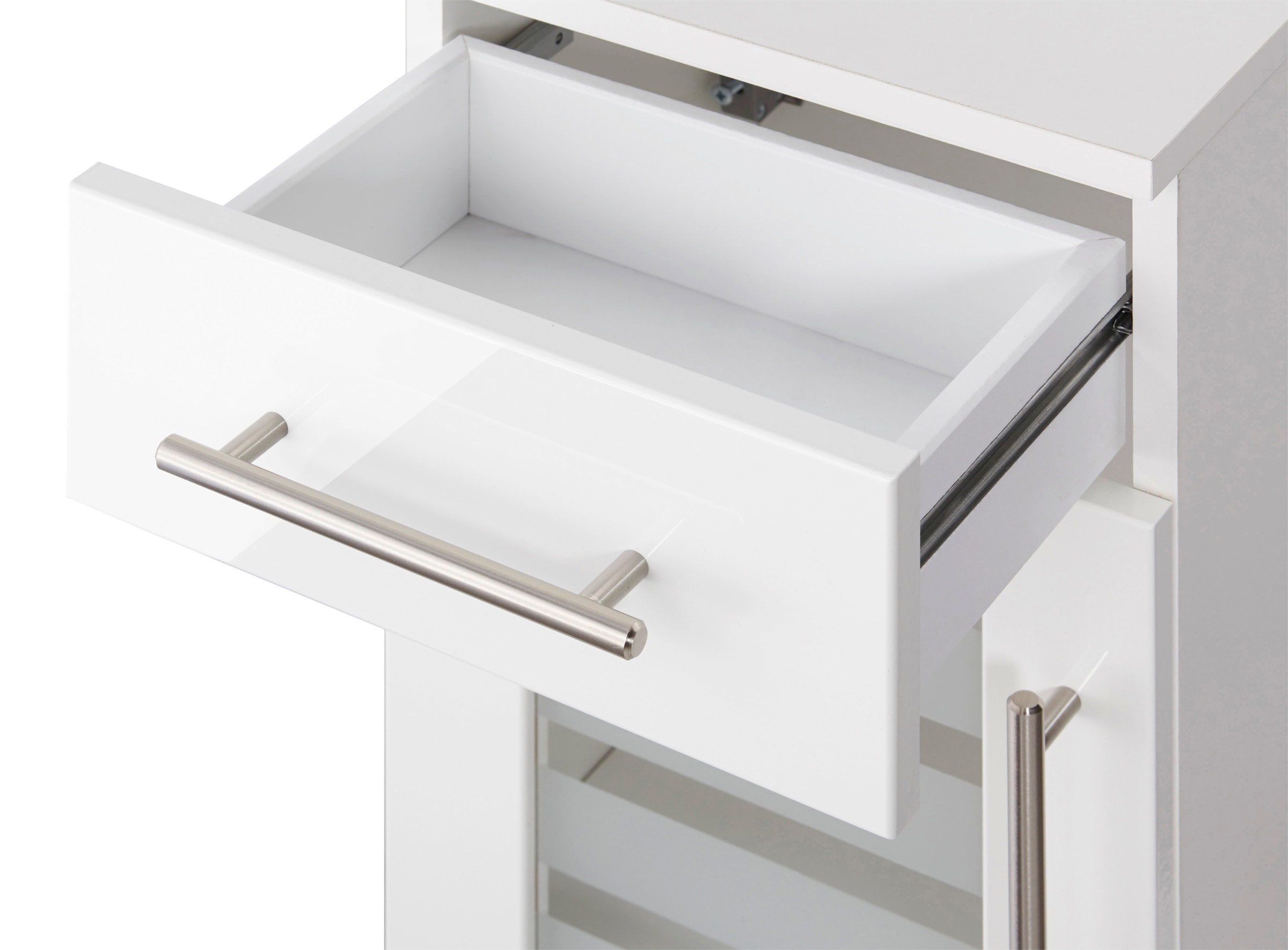 welltime Unterschrank »Jaca« Breite 30 cm, mit MDF Hochglanz-Fronten