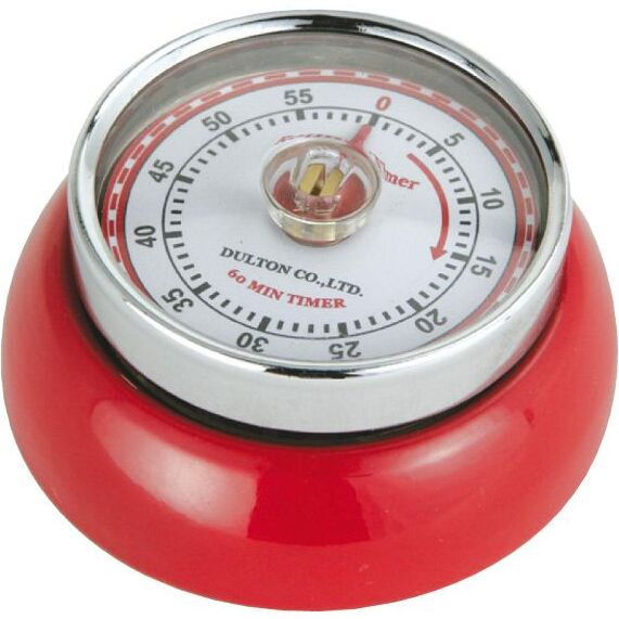 Minuteur aimanté Rouge