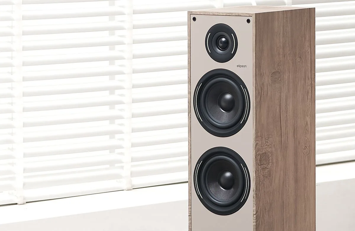 Elipson Horus 11F Bois clair (la paire) Enceintes colonne