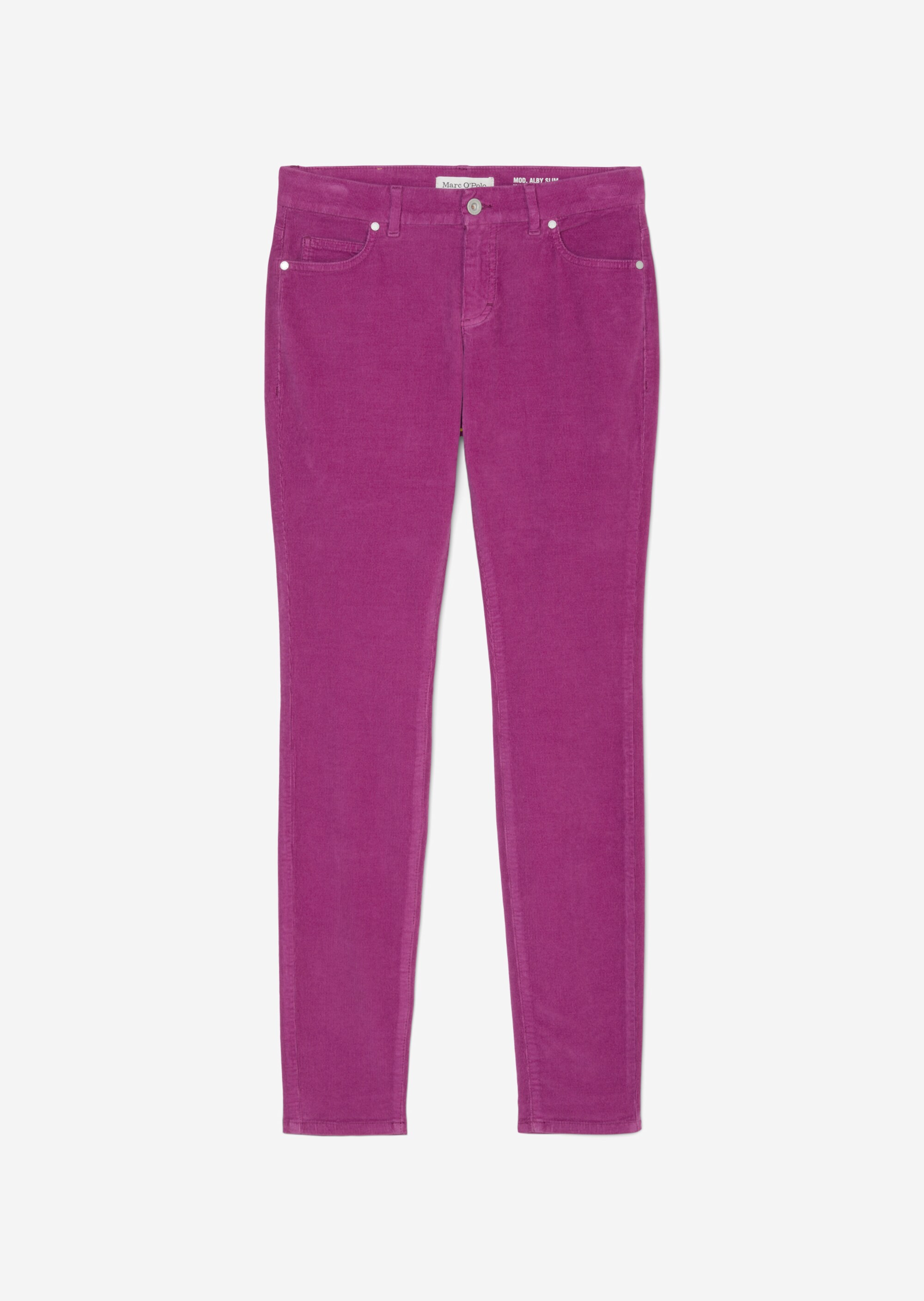 Cordhose Modell ALBY slim aus Organic Cotton-Stretch