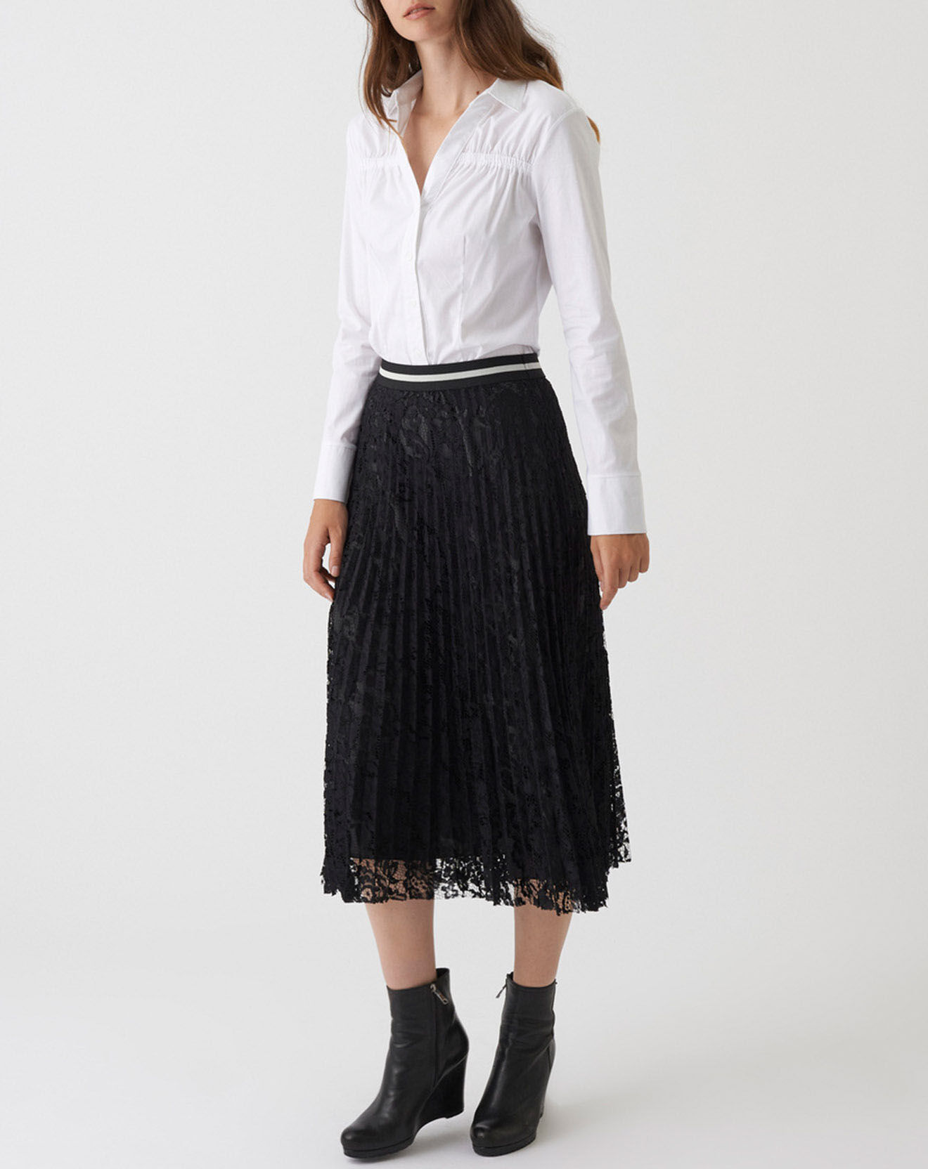 Lauren Vidal Chemise Leoni blanche
