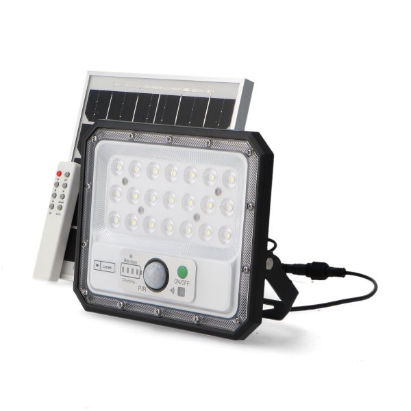 Ledme Projetor Solar Led Aras Com Sensor 50W 6000K