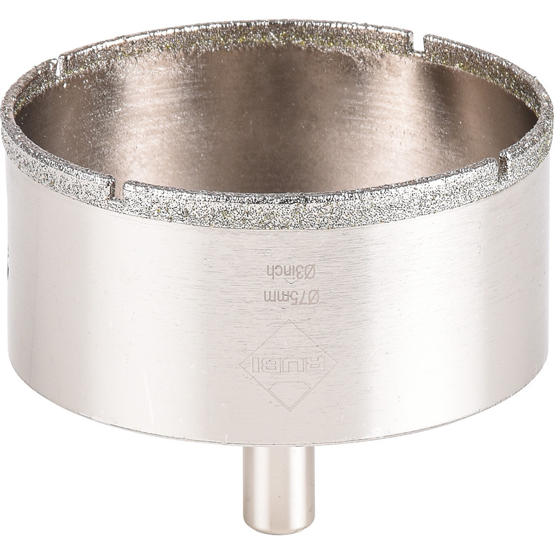 Rubi diamantboor nat 75mm