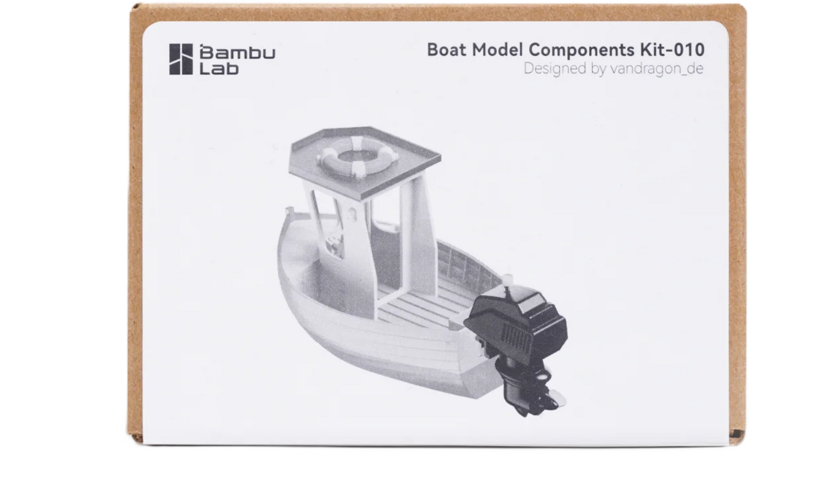 Bambu Lab  Boat Model Components Kit-010    Hardware Kit zum Zusammenbauen eines Motorboots