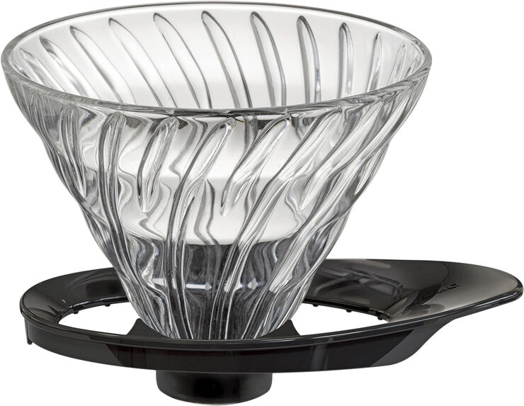 Hario Hario 02 Dripper V60 Glass w/ black