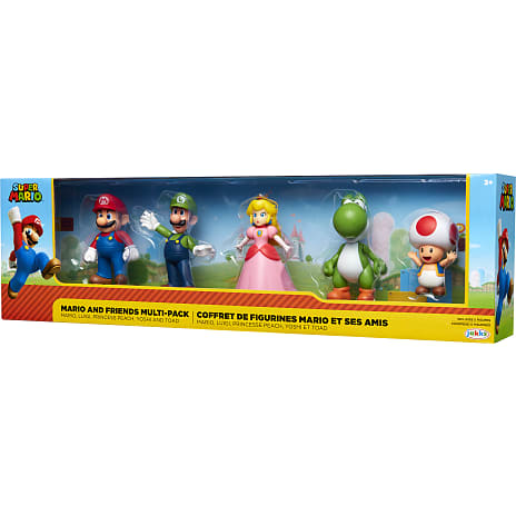 Nintendo Mario figurer - 5-pak