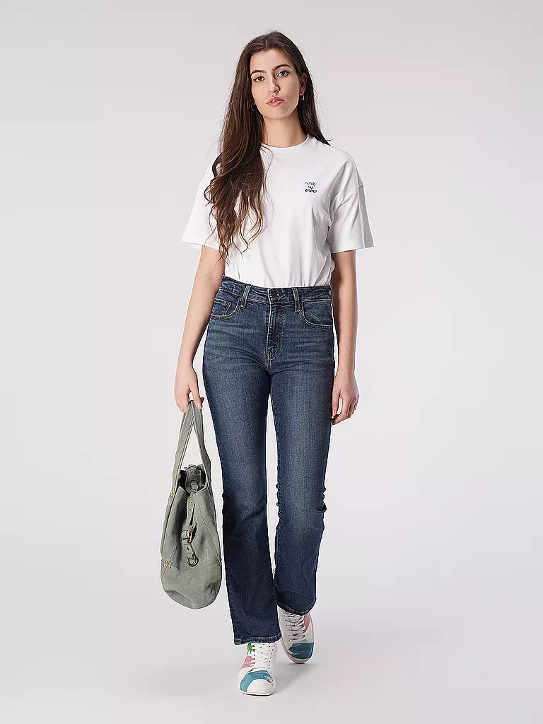 LEVI'S® Highwaist Jeans Bootcut Fit 725 blau