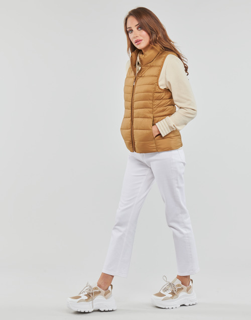 Only - ONLNEWCLAIRE QUILTED WAISTCOAT OTW - MArron