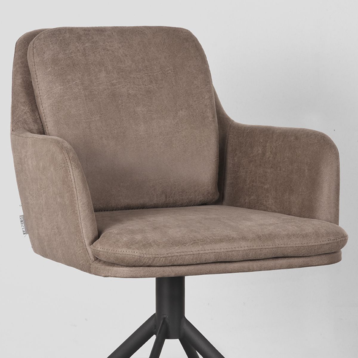 Eetkamerstoel Taupe IH-50.210 Joy B58 x D63 x H83 cm
