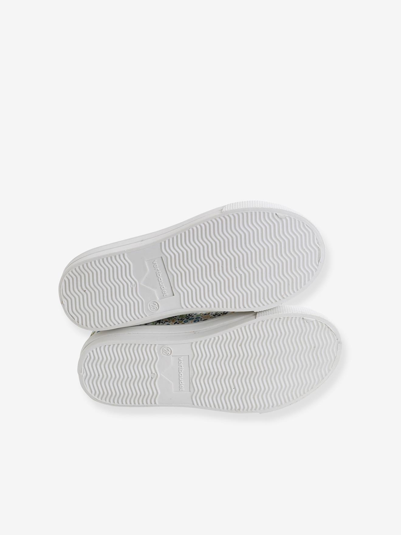 Tênis infantil elástico, branco com estampa