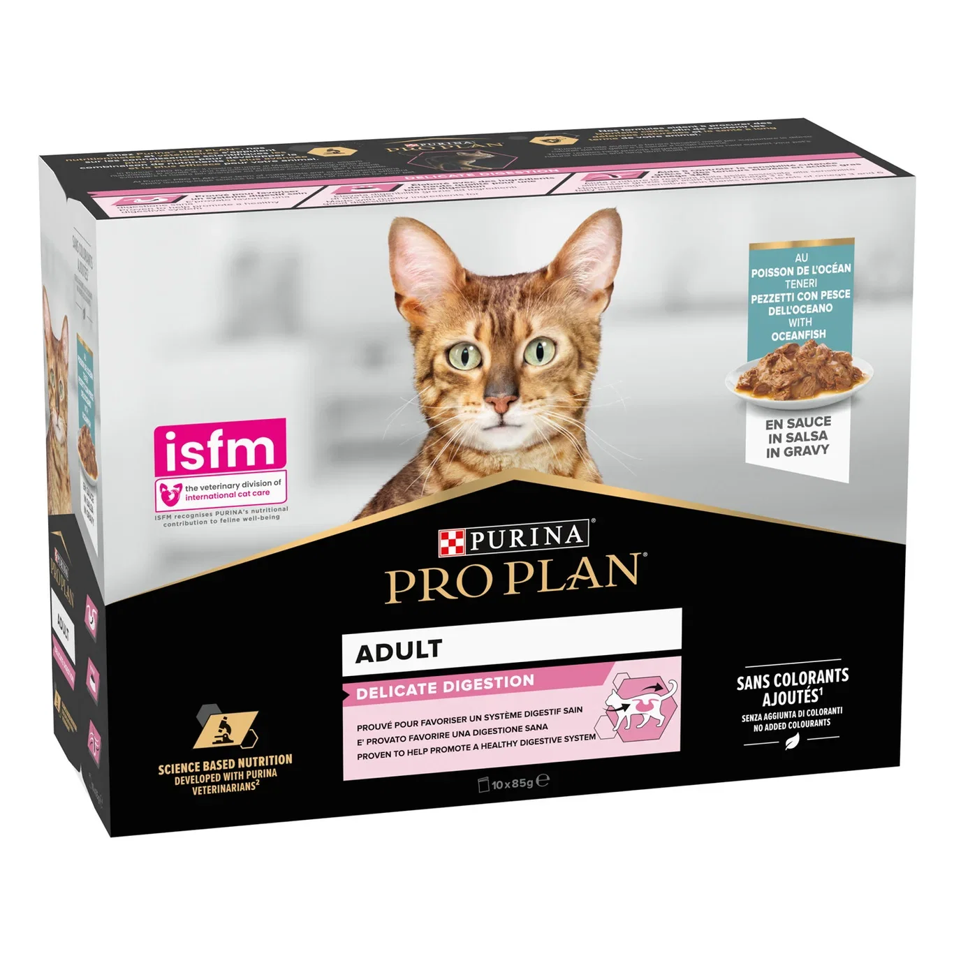 Pro Plan Purina Pro Plan Nutrisavour Delicate Sjøfisk 10x85 g