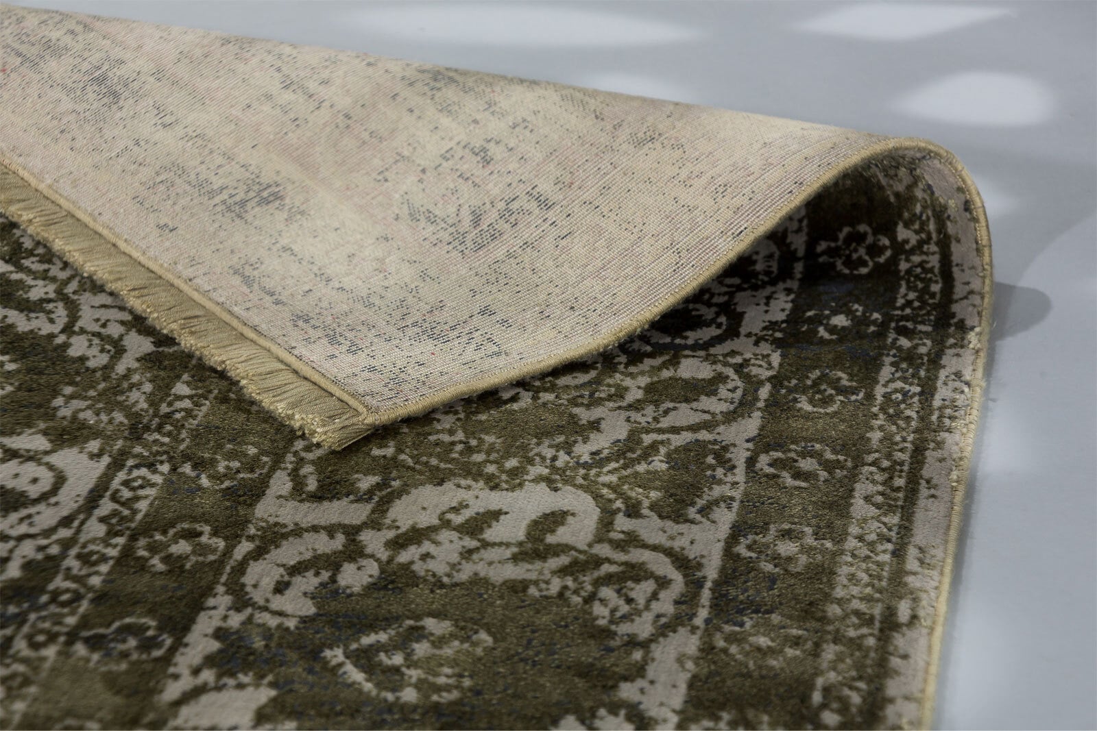 SCHÖNER WOHNEN-Kollektion Teppich VELVET 160 x 230 cm olivgrün