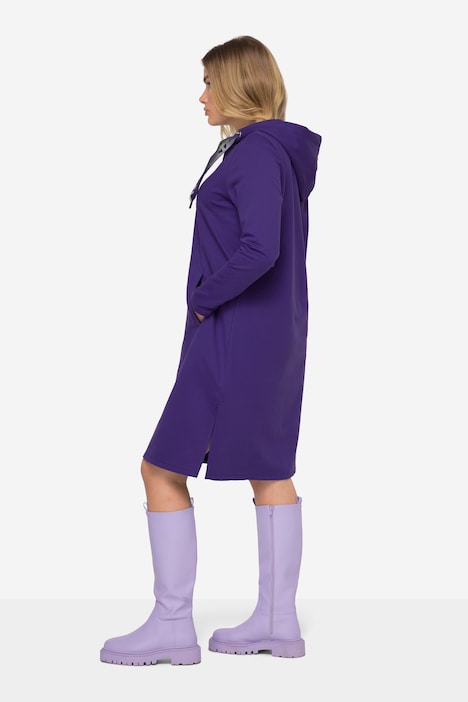Sweatkleid, Kapuze, OEKO-TEX