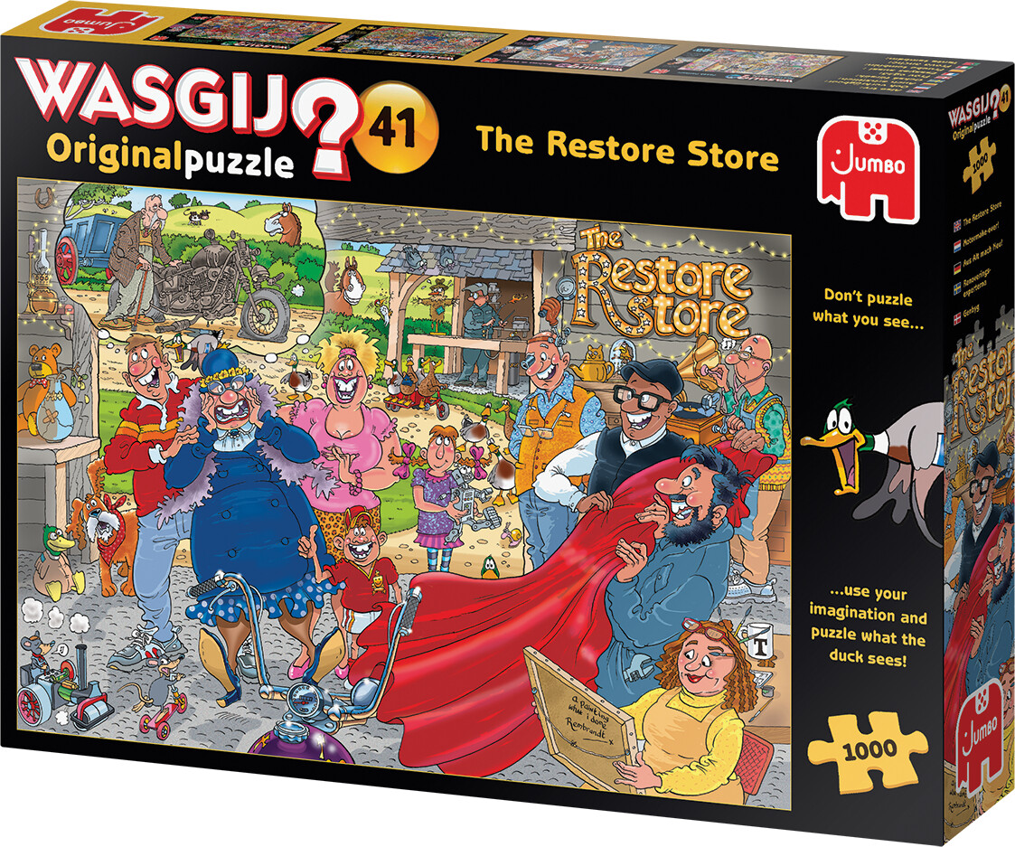 Wasgij - Original 41 Puslespil - 1000 Brikker - The Restore Store