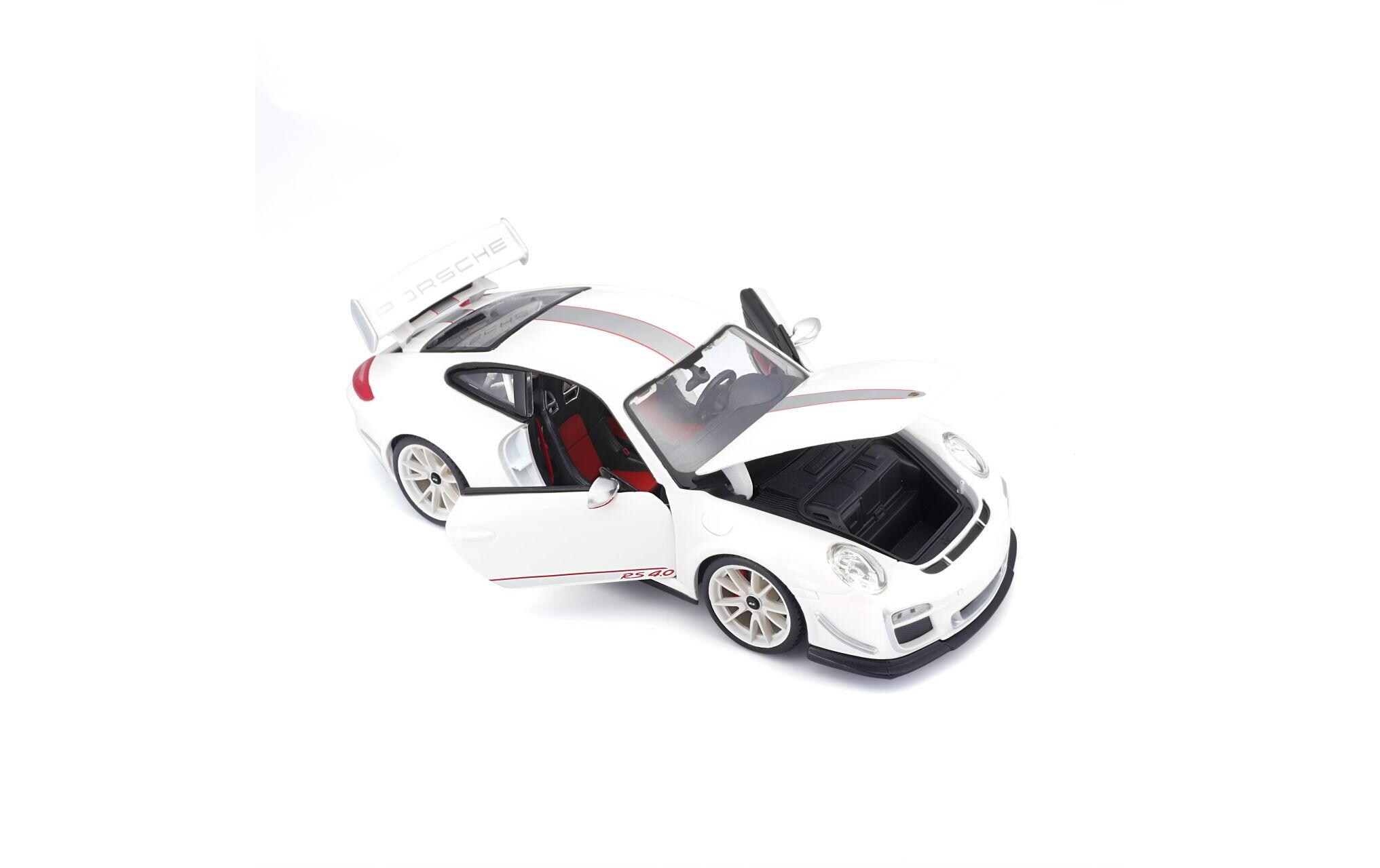 Porsche 911 GT3 RS 4.0 Weiss 1:18Sammlermodell im Massstab 1:18
