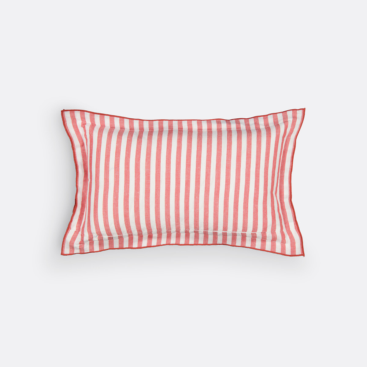 LA REDOUTE INTERIEURS<br>Capa de almofada riscada em algodão/linho, Cottage