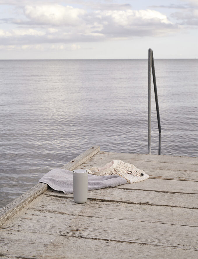 Stelton To Go Click termokop 0,4 l, soft light grey Soft light grey