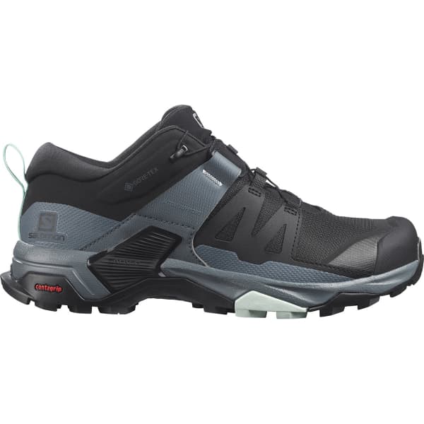 Chaussure de randonnée basse SALOMON X ULTRA 4 GORE-TEX W BLACK/STORMY WEATHER/OPAL BLUE