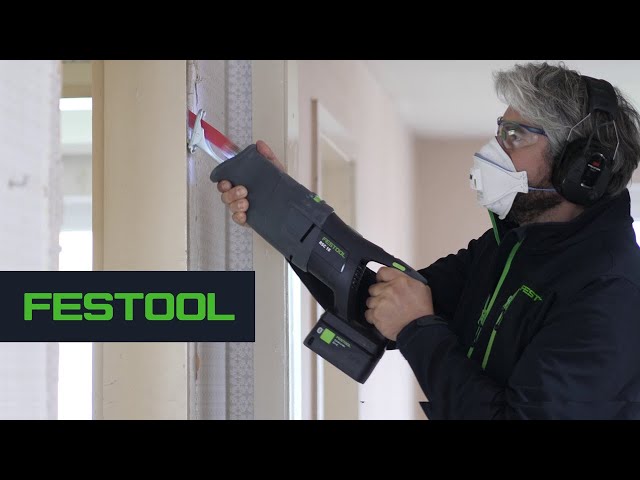 Festool RSC 18 5,0 EB-Plus 18V Li-Ion accu reciprozaag set (2x 5,0Ah) in Systainer - 230mm