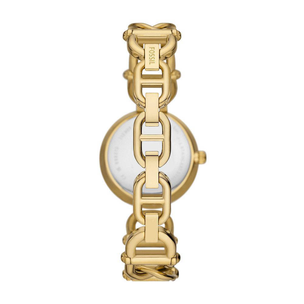 Fossil horloge ES5272 Carlie goudkleurig