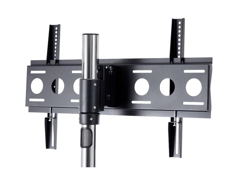 Edbak TV-Trolley TR5 Schwarz Display Trolley, Tragkraft 80 kg, Vesa bis 600 x 400