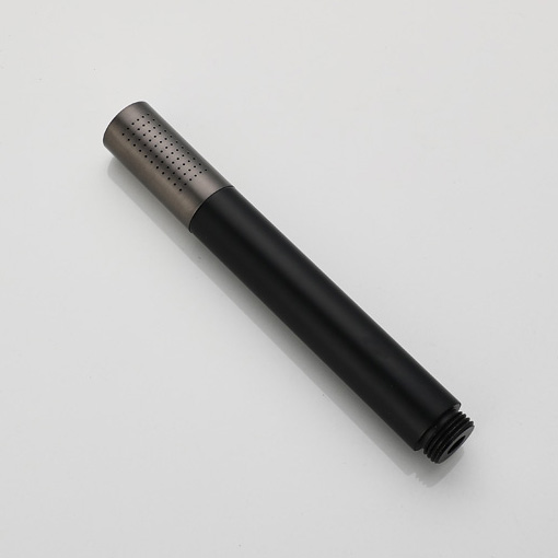 Saniclear Plus Stripes Pro inbouw badkraan met vrijstaande uitloop verouderd ijzer - gunmetal