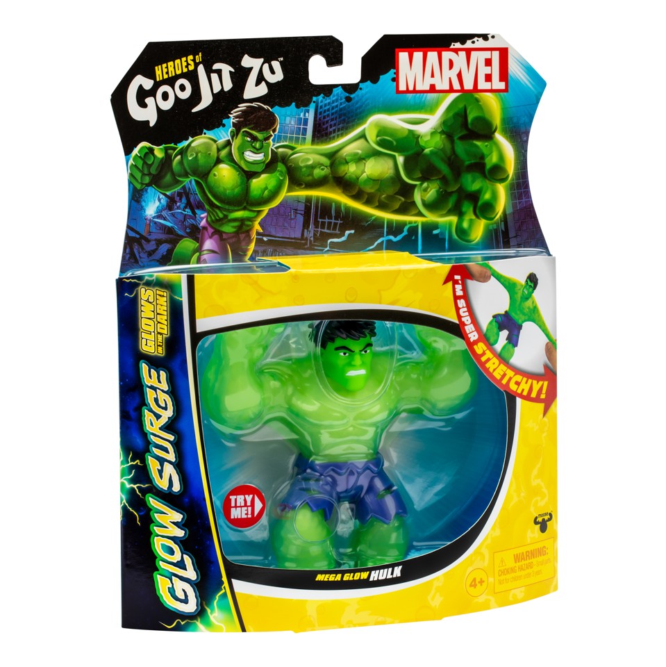 Goo Jit Zu - Marvel Glow Surge Ass.