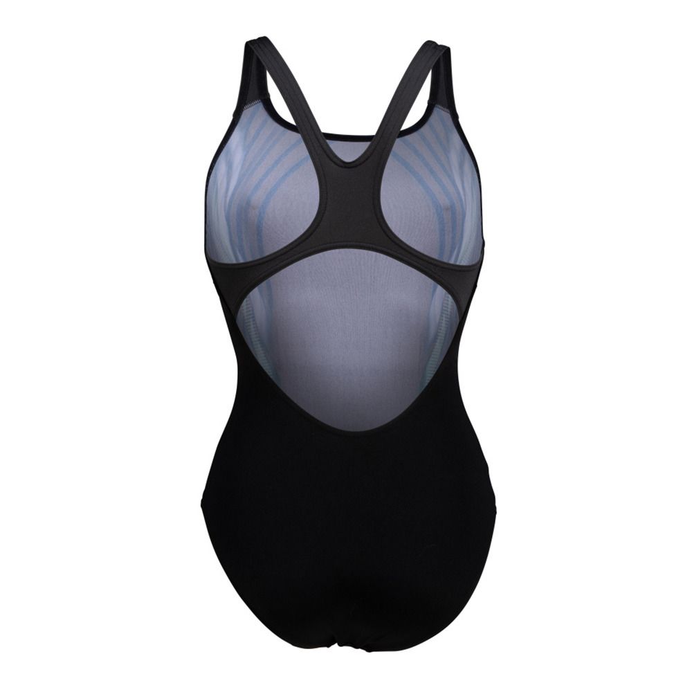 Arena UNDERWATER - Maillot de bain 1 pièce Femme black multi/black/grey blu