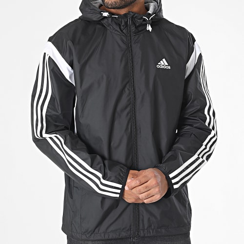 Coupe-Vent Capuche IN9953 Noir