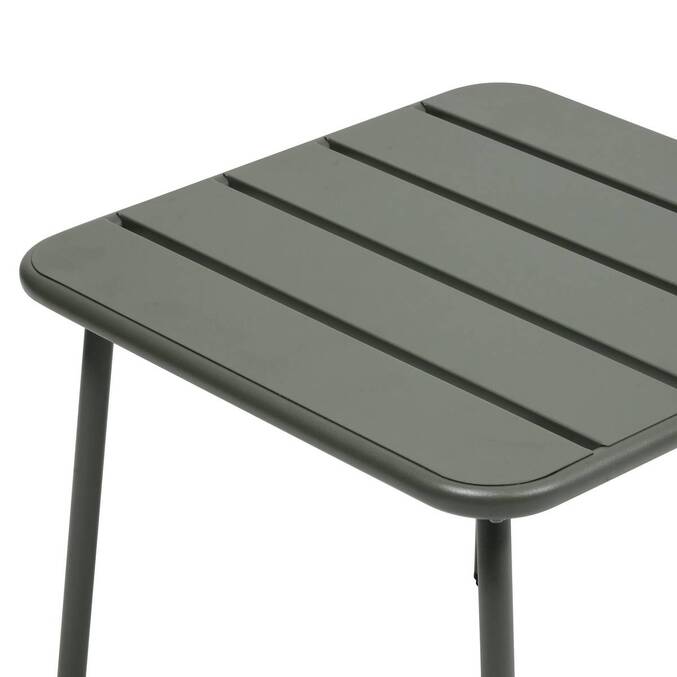 Table basse de jardin carrée PHUKET Vert laurier
