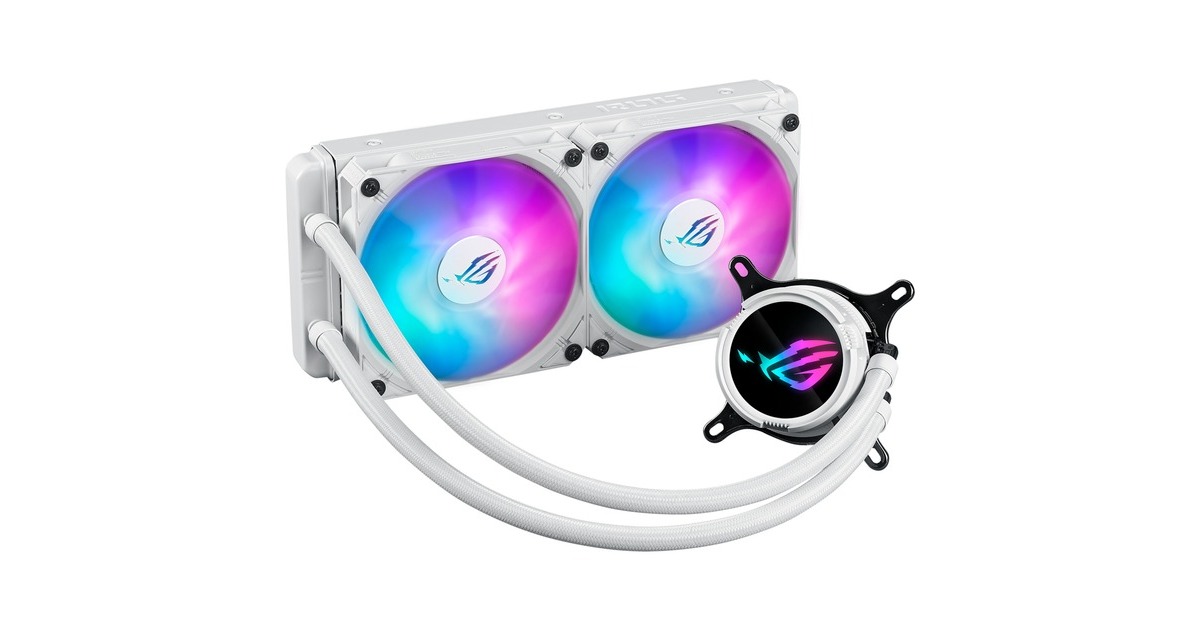 ASUSROG Strix LC III 240 ARGB White Edition waterkoeling  (Wit)