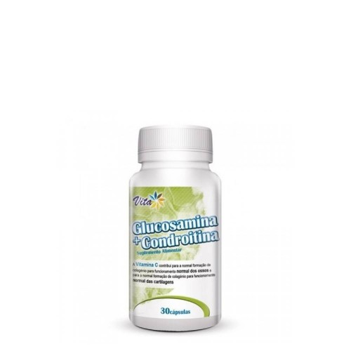 Vita Glucosamina   Condroitina 30 Cápsulas