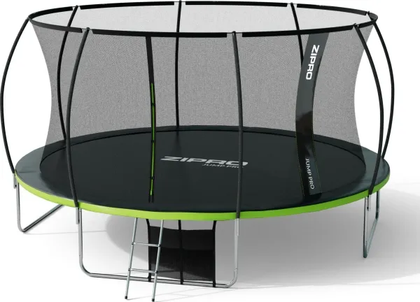 Zipro Trampolin med indendørs net Jump Pro 12FT 374cm   skopose