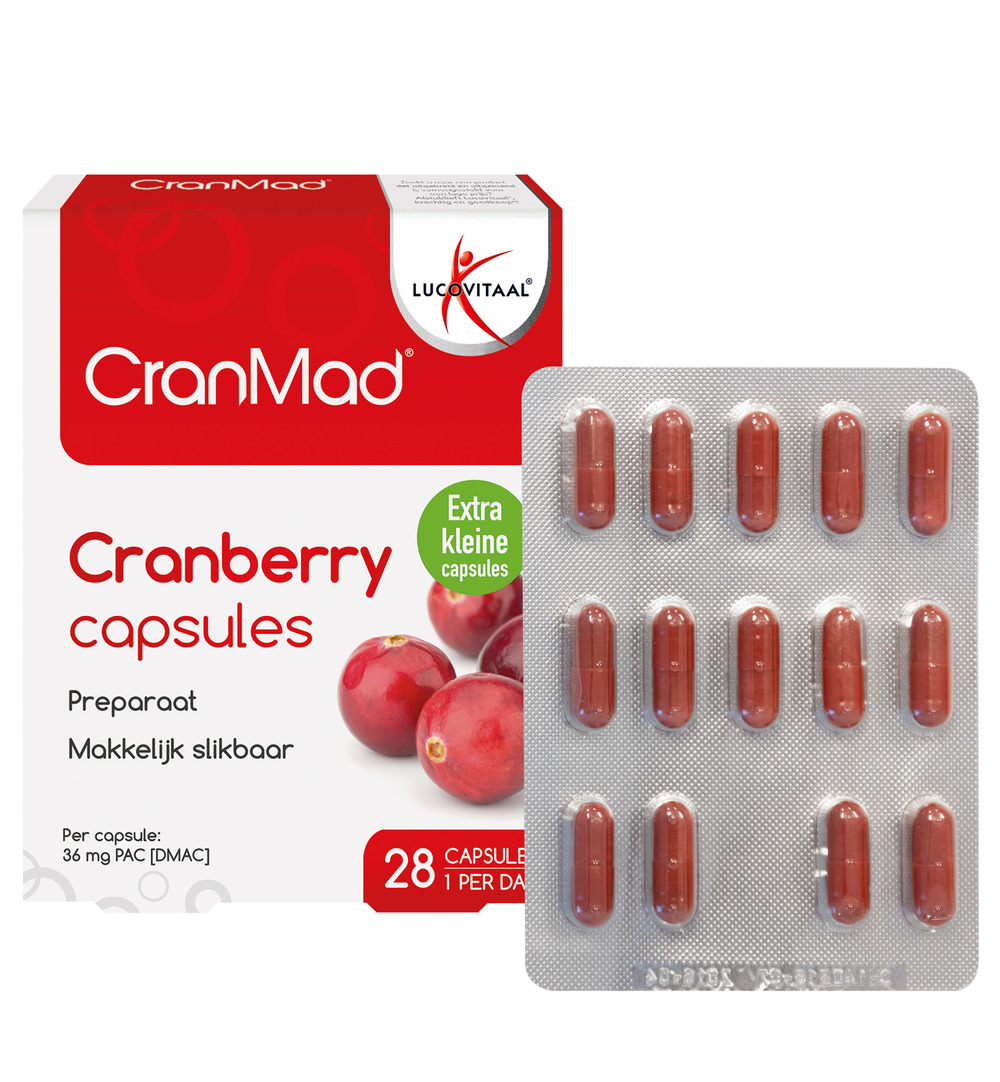 Lucovitaal CranMad Cranberry (28 capsules)