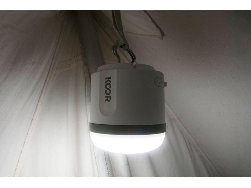 KOOR Campinglampe LED camp compact Leuchtstarke Campinglampe