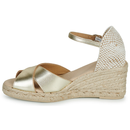 Geox - D GELSA LOW - Doré / Beige